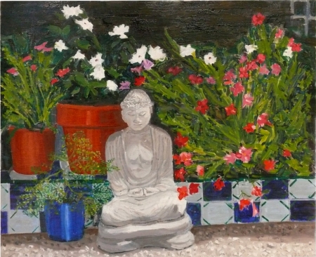 Buddha in the Flowers 