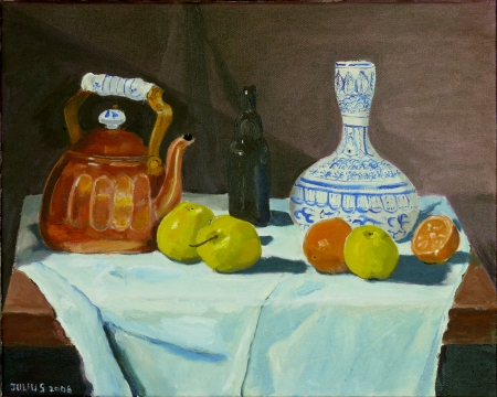Still Life with Beer Bottle